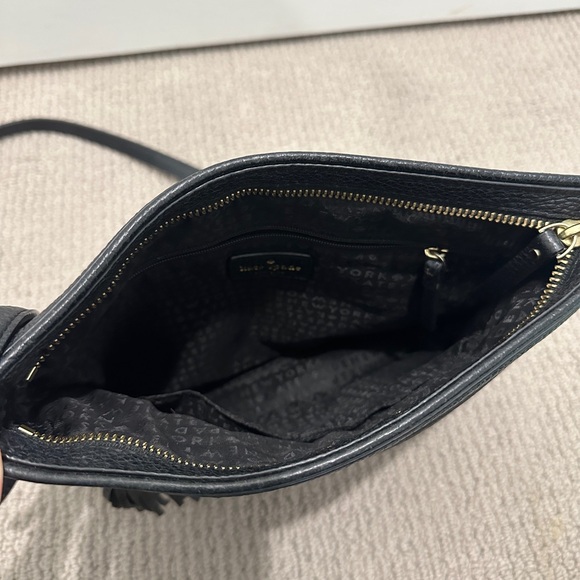 Kate Spade Purse, Black, with shoulder strap - Picture 8 of 11